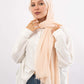 Plain Linen Scarf	طرحة قطن  - ايشارب قطن