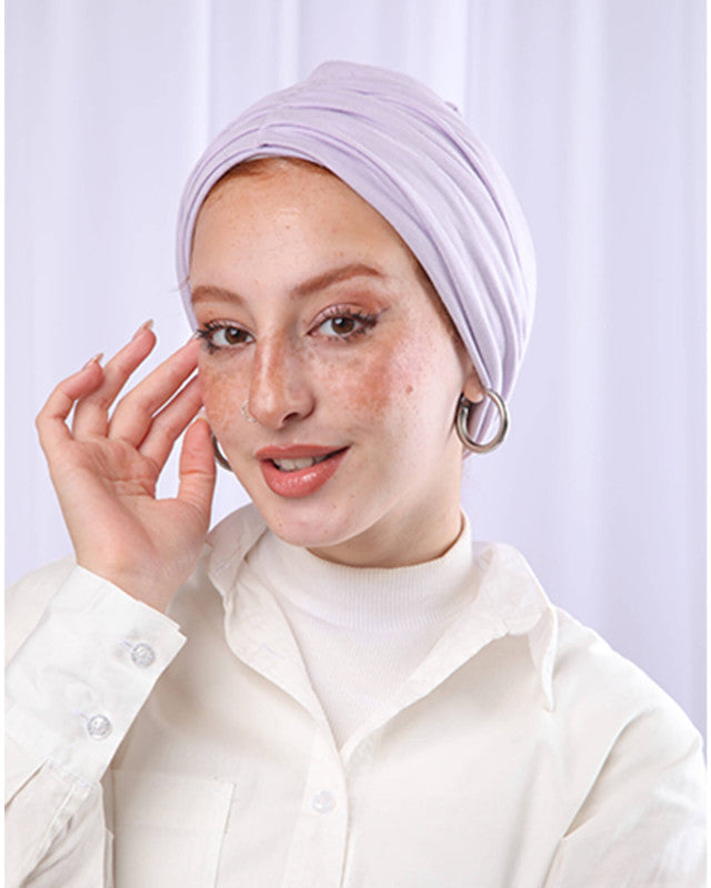 Tie Shop | Pleated Cotton Turban	تربون قطن  - تربون قطن