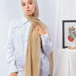 Tie Shop | Plain Wide Crinkled Chiffon | طرحة شيفون سادة - ايشارب شيفون سادة 