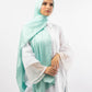 Tie Shop | Plain Wide Satin Scarf |طرحة ستان ساده - ايشارب ستان