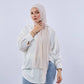 Tie Shop | Plain Crinkled Chiffon طرحة شيفون سادة  