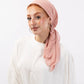 Tie Shop | Square plain Crepe Chiffon
