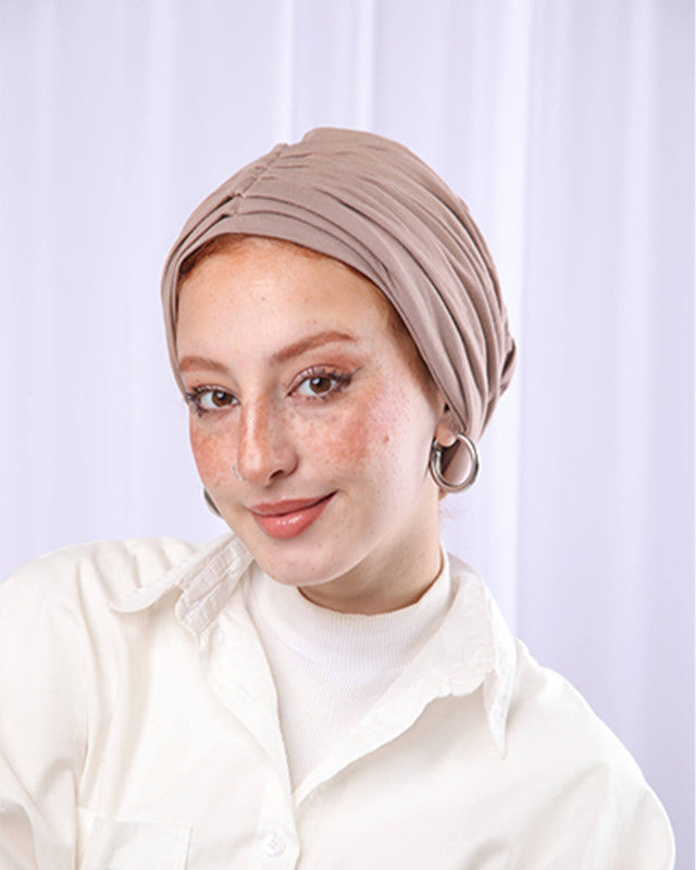 Tie Shop | Pleated Cotton Turban	تربون قطن  - تربون قطن