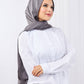 Tie Shop | Plain Satin Scarf	طرحة ستان - ايشارب ستان