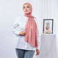 Tie Shop | Plain Wide Crinkled Chiffon | طرحة شيفون سادة - ايشارب شيفون سادة 
