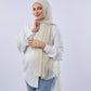 Tie Shop | Plain Wide Crinkled Chiffon | طرحة شيفون سادة - ايشارب شيفون سادة 