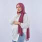 Tie Shop | Plain Crinkled Chiffon طرحة شيفون سادة  