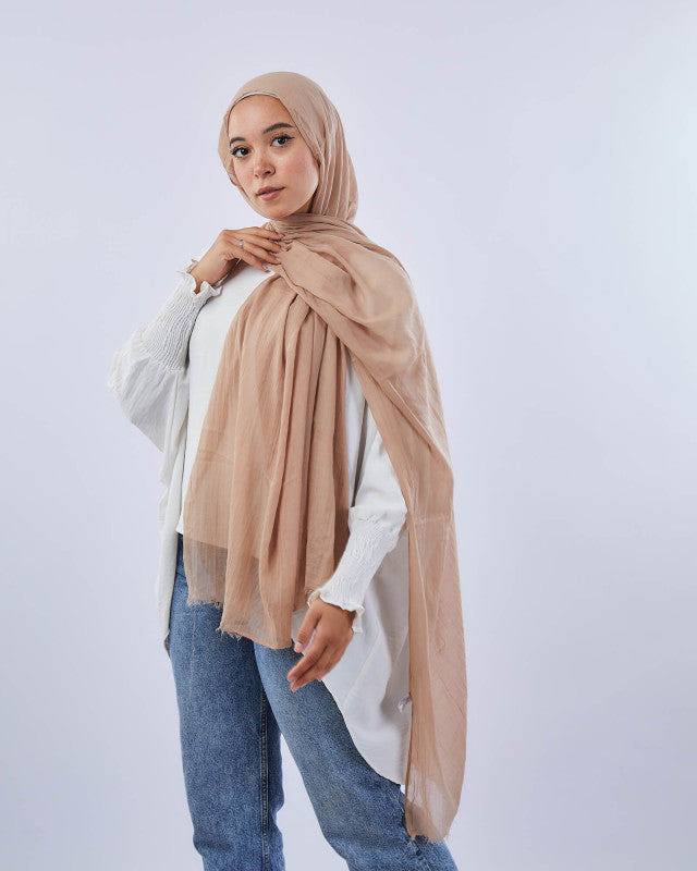 Tie Shop |Plain Viscose Scarf | طرحه فيسكوز