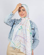 Tie Shop | Utopia Chi Chi Chiffon Scarf طرحه شيفون