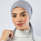 Tie Shop | Cotton Bonnet With Ribbon	بونية قطن  - بونية تحت الطرحة - بونية تحت الحجاب - بونية تحت الايشارب