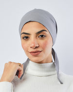 Tie Shop | Cotton Bonnet With Ribbon	بونية قطن  - بونية تحت الطرحة - بونية تحت الحجاب - بونية تحت الايشارب