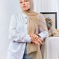 Tie Shop | Plain Wide Crinkled Chiffon | طرحة شيفون سادة - ايشارب شيفون سادة 