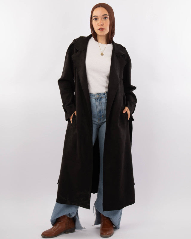 Tie Shop | Modish Trench Coat جاكت طويل - بالطو طويل