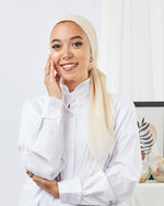 Tie Shop | Square plain Crepe Chiffon