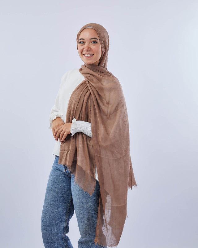 Tie Shop |Plain Viscose Scarf | طرحه فيسكوز