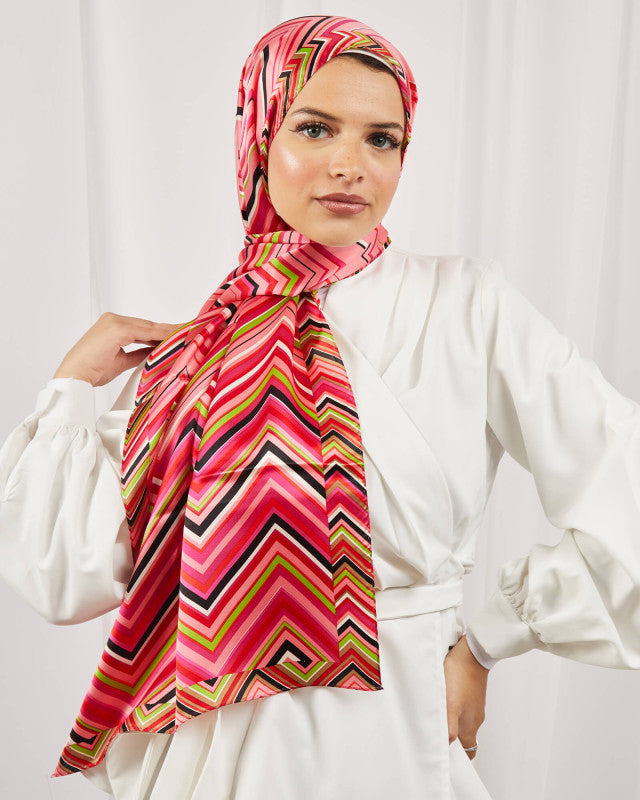 Tie Shop | Pointy Flash طرحة حرير - ايشارب حرير