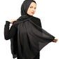 Tie Shop | Plain Wide Satin Scarf |طرحة ستان ساده - ايشارب ستان