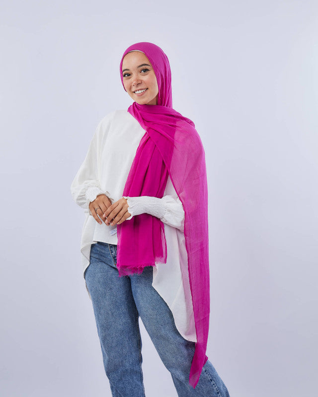 Tie Shop |Plain Viscose Scarf | طرحه فيسكوز