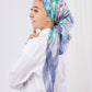 Tie Shop | Colored Flashes طرحة حرير مربع - ايشارب حرير مربع