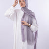 Soft Kuwaiti scarf - Grey