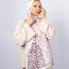 Autumn Glow - Off White - Purple
