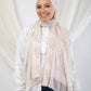 Tie Shop | Almond Paisly طرحة شيفون - ايشارب شيفون