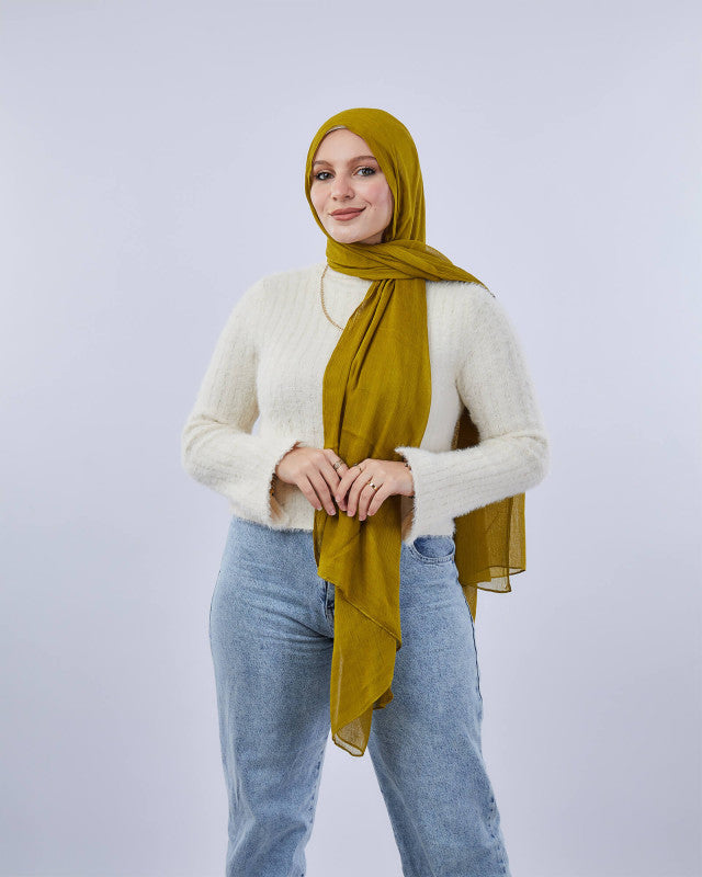 Crinkled Modal Scarf