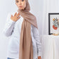 Tie Shop | Plain Wide Crinkled Chiffon | طرحة شيفون سادة - ايشارب شيفون سادة 