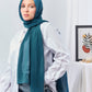 Tie Shop | Plain Wide Crinkled Chiffon | طرحة شيفون سادة - ايشارب شيفون سادة 