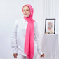 Tie Shop | Plain Wide Crinkled Chiffon | طرحة شيفون سادة - ايشارب شيفون سادة 