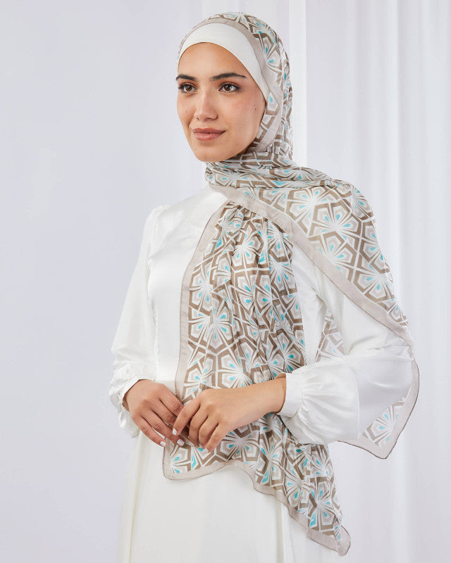 Tie Shop | Chiffon Silk | Orient Bella	طرحة حرير - ايشارب حرير