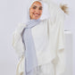 Tie Shop | Plain Wide Crinkled Chiffon | طرحة شيفون سادة - ايشارب شيفون سادة 