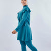 Ruffles Burkini - Turquoise