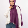 Plain Linen Scarf - 5